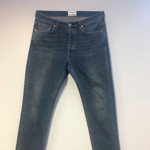 ACNE STUDIOS 32x34 TOWN STRETCH VINTAGE JEANS